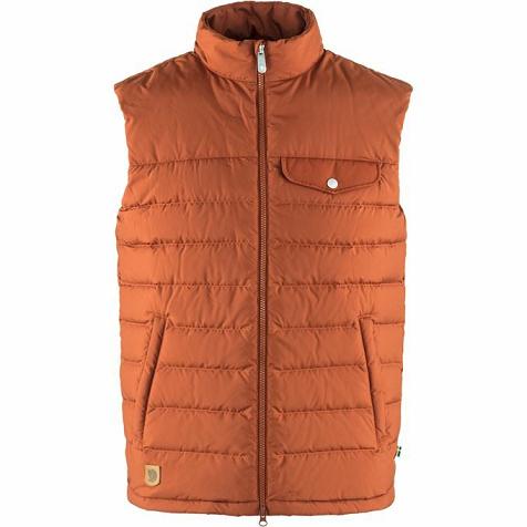 Fjallraven Greenland Vest Yellow Singapore For Men (SG-356304)